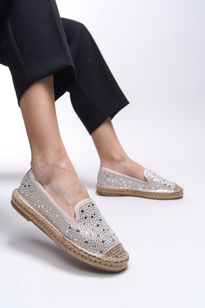 Riccon Elysrue Women's Beige Espadrille 001210