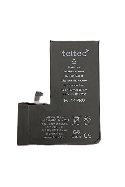 teltec Iphone 14 Pro Batarya