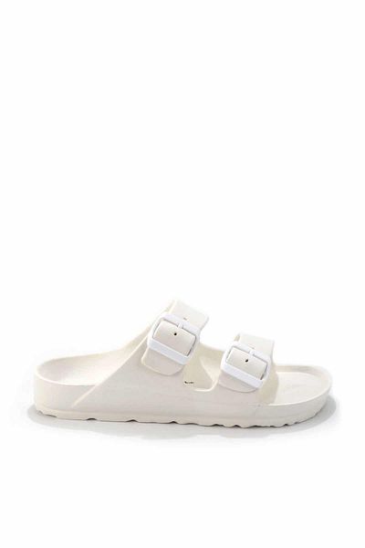 Bambi White Women's Slippers K 04740333359