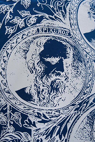 Machinist Ανδρικό μπλουζάκι Philosophers Oversize Indigo