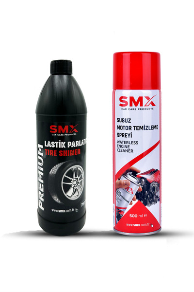 SMX Susuz Motor Temizleme Spreyi Lastik Parlatma Spreyi