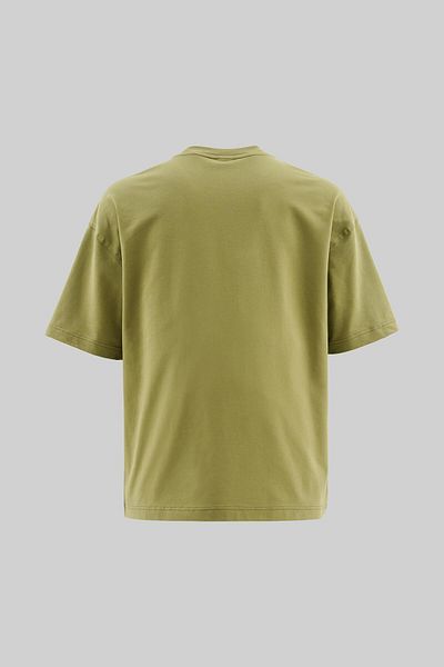 Machinist Ανδρικό μπλουζάκι με στάμπα Swan Oversize Military Green