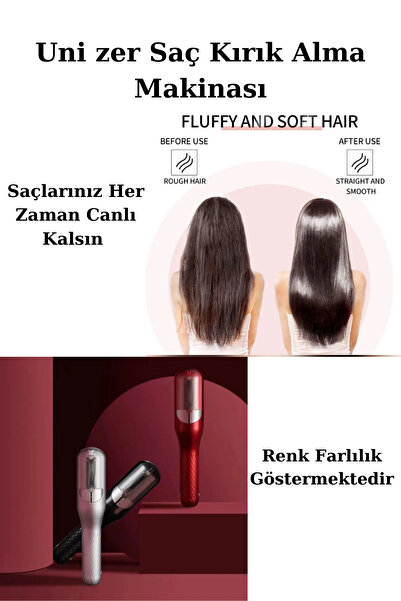 Uni zer Saç Kırık Alma Makinası
