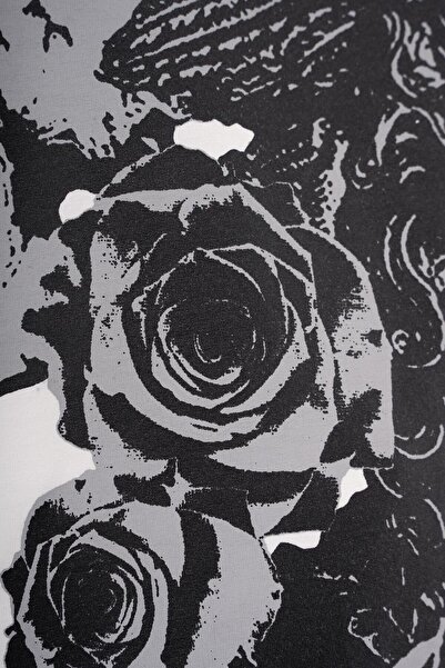 Machinist Ανδρικό μπλουζάκι Medusa Fragmented Oversize Ecru