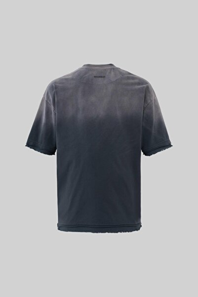 Machinist Ανδρικό μπλουζάκι με μπρελόκ με στάμπα, πλενόμενο, υπερμεγέθη Ghost