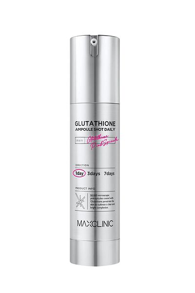MAXCLINIC Maxclinic Ampoule Shot with Pink Spikule, Glutathione and Collagen Daily Daily Use