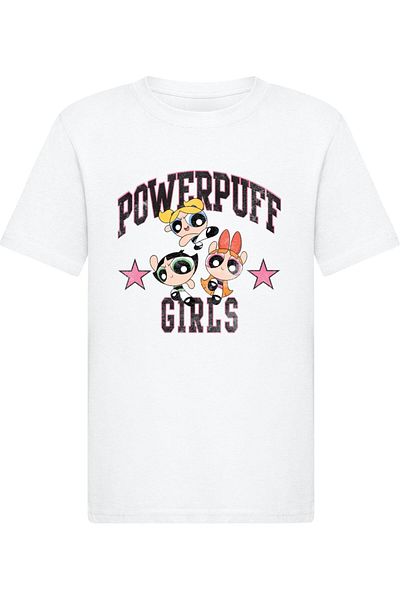 Merchcode Kinder Die Powerpuff Girls - Script Basic Tee 2.0
