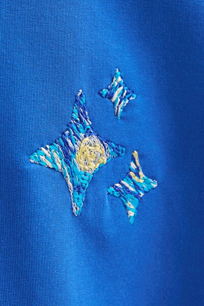 Machinist Чоловіча сорочка The Starry NiGht Oversize Soft Mavi