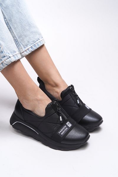 Riccon Pantofi Vicrathla pentru femei 00121701   Negru Negru