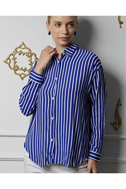 minikiss Viscon Тонка смужка Сорочка Спортивна сорочка