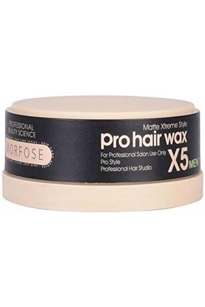Morfose Pro Hair Wax X5 Matte Xtreme Saç Şekillendirici Bej Kutu 150 ml