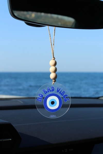 klovi No Bad Vibes Nazar Araba Süsü