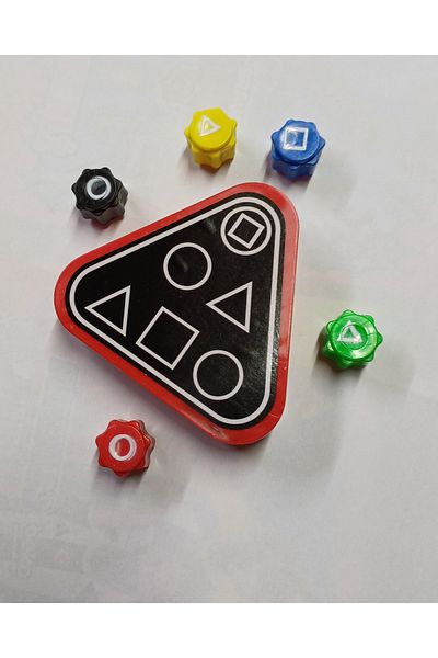 MATMEL Colorful Stone 5 Game Set - Pentacle Gonggi Squid Game