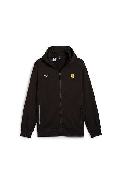 Puma Ανδρικό φούτερ Ferrari Race σε μαύρο στυλ casual 63018201