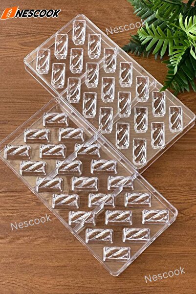 Neskuk قالب شوكولاتة بولي كربونات