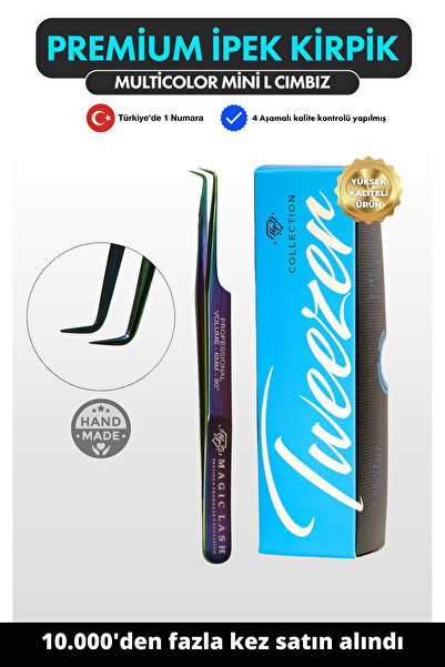 Magic Lash Ipek Kirpik Volume Cımbız Multicolor