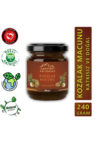 sarıbelen Kozalak Macunu 240 g Doğal ve Katkısız sarıbelen