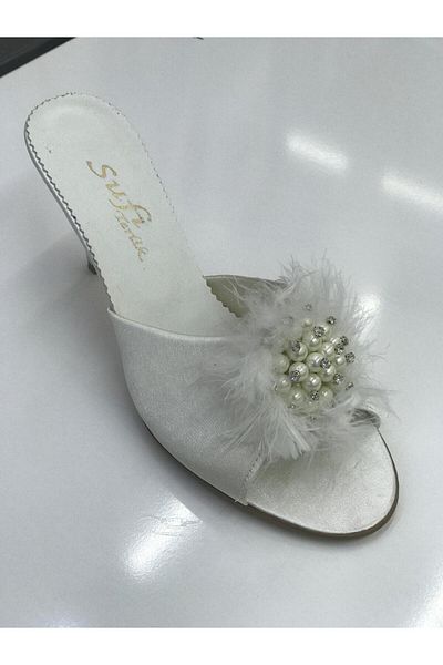 HMZ Textile Gift Gift Package Stone Heelled Bride Slippers. Stone Heelled Bride's Slippers