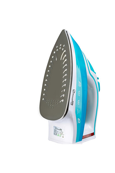 Hausberg Fier de calcat HB-7801BL, ceramica, jet 17g/min, abur 25g/min, antipicurare, autocuratare, 2300W