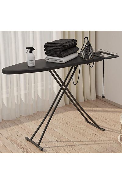 ALMUFARREJ Ironing Board, Ironing Board with Heat Resistant Cover Foldable