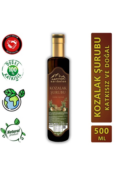 sarıbelen Kozalak Şurubu Doğal Ve Katkısız 500 Ml Sarıbelen
