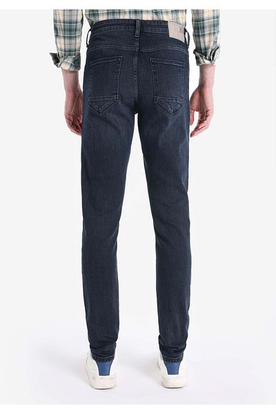 Colin's 041 Danny Slim Fit Low Waist Narrow Leg Men's Black Jean Trousers