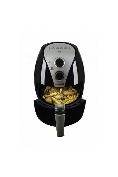 Hausberg Friteuza Cu Aer Fierbinte Airfryer Maestro Digital Hb-2250, 1500w, 2.6 Litri, Termostat