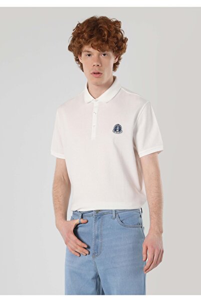 Colin's Pantaloni albaștri pentru bărbați, cu talie medie, cu picioare drepte