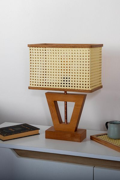 AHŞAP FABRİKASI Istanbul Series Nişantaşı Hazeranlı Wooden Lampshade