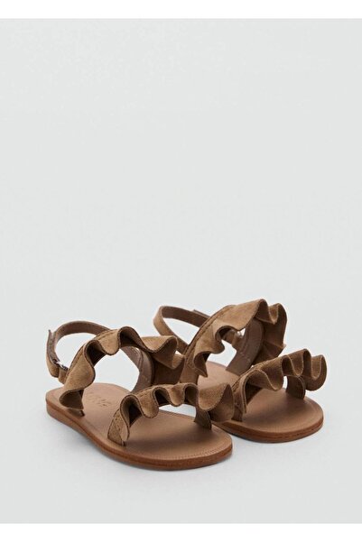 MANGO Baby Σανδάλια με λουράκια με βολάν