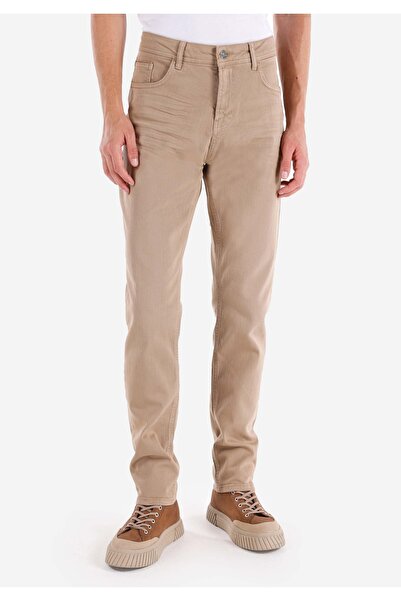 Colin's Ανδρικό μπεζ παντελόνι με ίσιο πόδι με ίσιο κορμό
