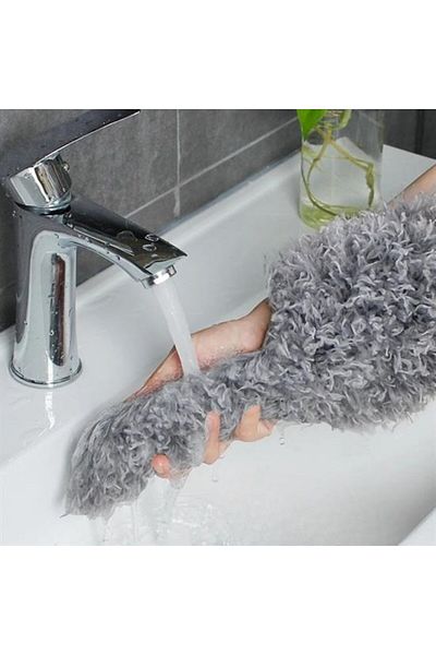 Kuzgun Online Shop Buffer ®   Telescopic 3-Piece Mop Dusting Tassel Multifunctional Cleaning Set