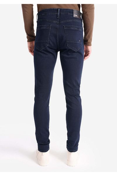Colin's 041 Danny Slim Fit, talie joasă, picior îngust, pantaloni de jeans pentru bărbați, albastru închis