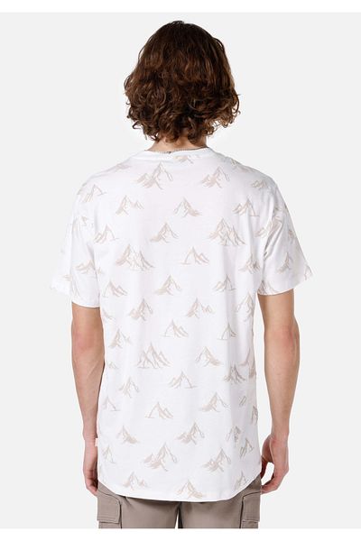 Colin's Tricou alb pentru bărbați - mâneci