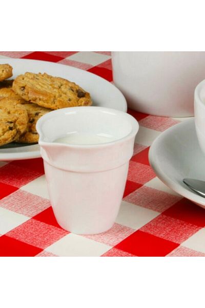Viejo Valle Set of 6 porcelain milk jugs, Thames, 55 ml