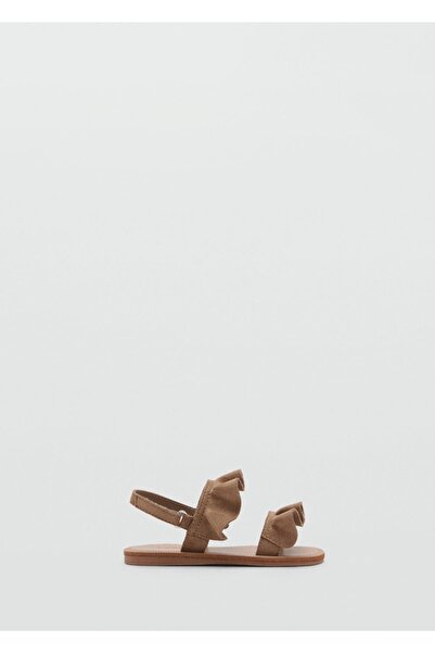 MANGO Baby Σανδάλια με λουράκια με βολάν