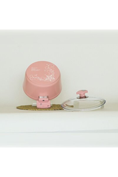 Bonera 22 cm Pink Ceramic Deep Pot