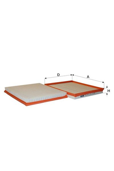 FİL FİLTRE Air Filter Transit V347 2,2Tdci 140Ps 07 /> Tourneo Custom V362 2,2Tdci 100Ps / 125Ps / 155Ps 12