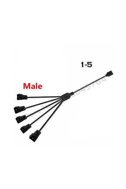 Choice كابل محول 5 فولت 3 سنون A-RGB 1-5 ذكر JST SM لنقل RGB 4 سنون 3 سنون AR...