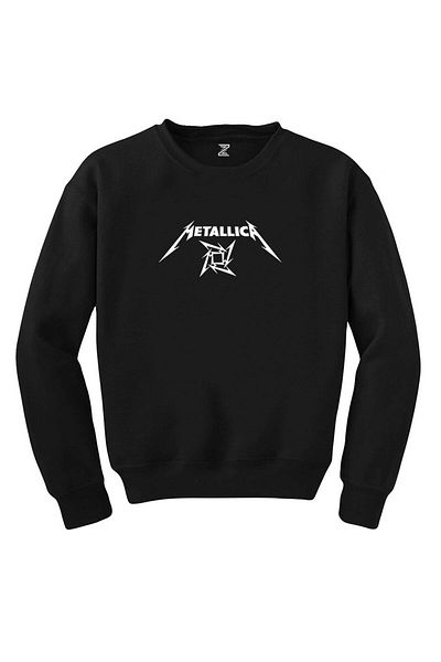 Pisa Art Μαύρο φούτερ Metallica Blade Dream Text