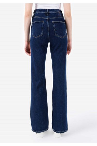 Colin's 791 Pantaloni de damă, albaștri, cu talie medie, cu talie medie, Monica