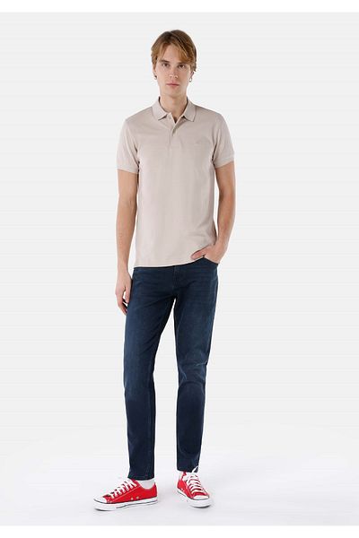 Colin's 067 Jack Regular Fit, talie medie, picior micșorabil, pantaloni de jeans pentru bărbați, albastru închis