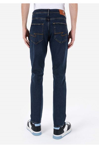 Colin's 044 Karl Straight Fit Ανδρικό σκούρο μπλε τζιν παντελόνι