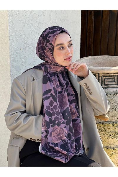 Modakaşmir Şal de prosa cu model Rosa