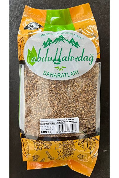 ABDULLAH DAĞ Hatay Yöresinden Doğal Öğütülmüş Toz Kişniş Küzbara 500 Gr - 1/2 Kg
