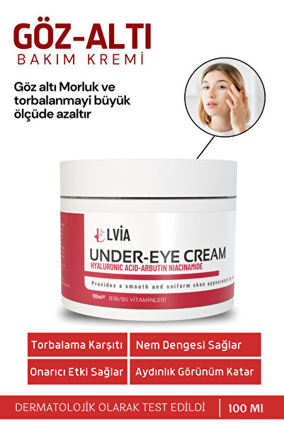 LVİA Botoks Etkili ,göz Altı Kremi Yaslanma Ve Kırışıklık Karşıtı, Nemlendiri...