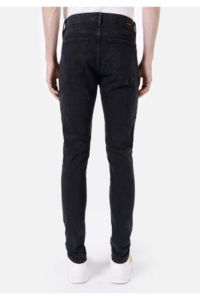 Colin's Мъжки черни дънки Slim Fit с ниска талия