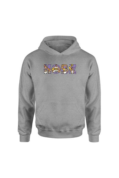 Pisa Art Kobe Graph Grey Hoodie N-hd-gry-lakers-1816