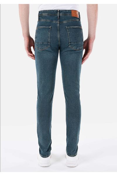 Colin's Straight Fit Men's Black Jean Trousers