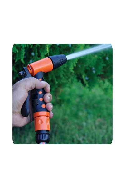 layfhex Basınçlı Bahçe Sulama Tazyikli Araba Yıkama Tetikli Tabanca Seti Hortum Ucu